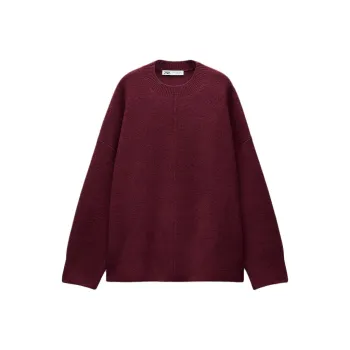 ZARA Sweaters Women's Burgundy