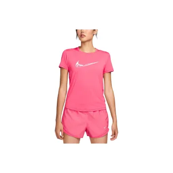 Nike T Shirt Women's Carnation Pink/Glacier Blue