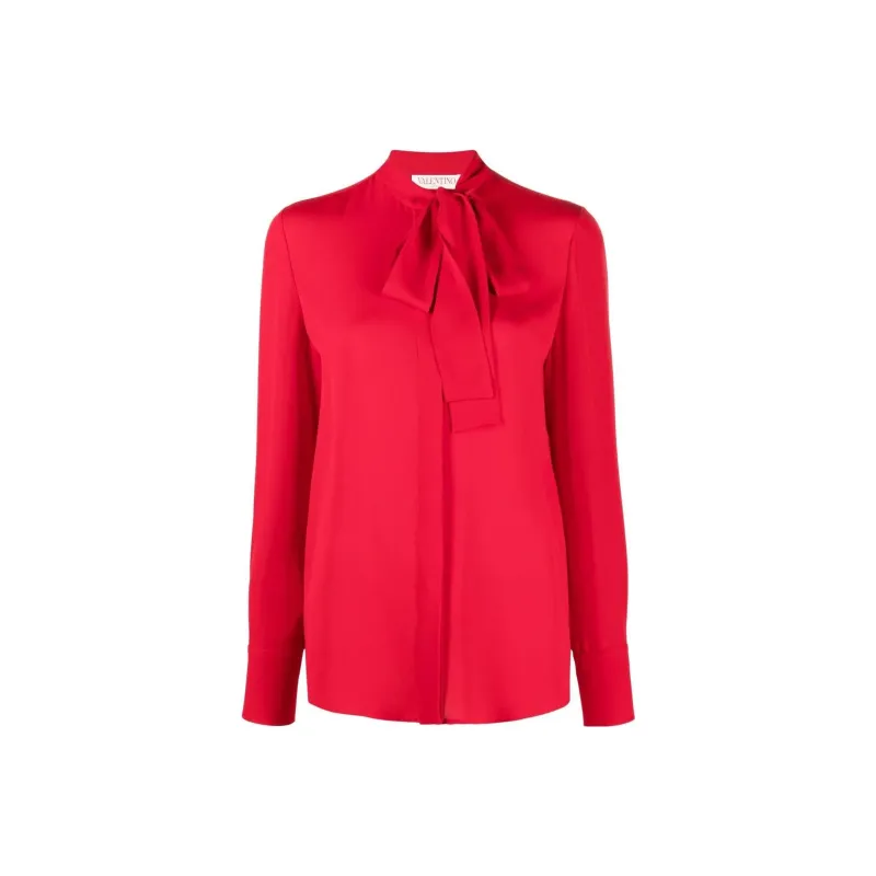 Valentino Garavani Georgette Silk Blouse-0