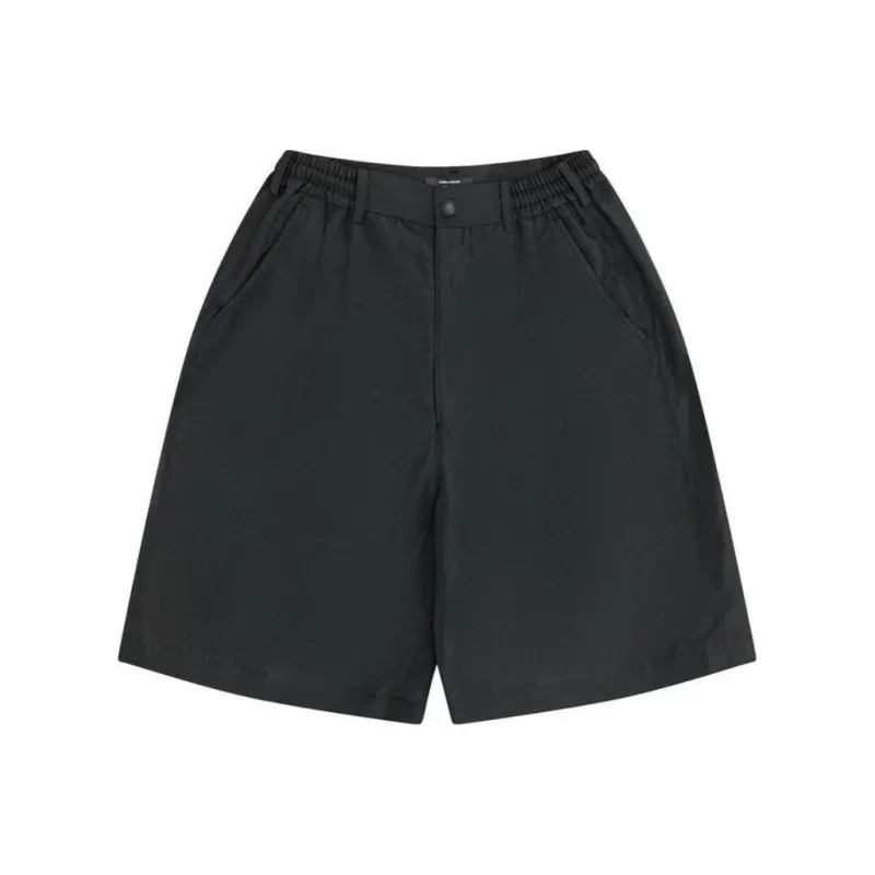 COMME Des GARCONS HOMME PLUS Polyester Ramie Poplin Bermuda Short-0