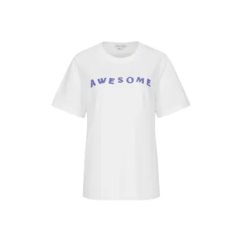 URBAN REVIVO Regular T Shirt Women's Raw White