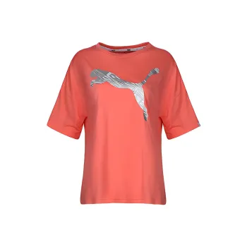 PUMA ESS + Raglan Sleeve T Shirt Women's Pink