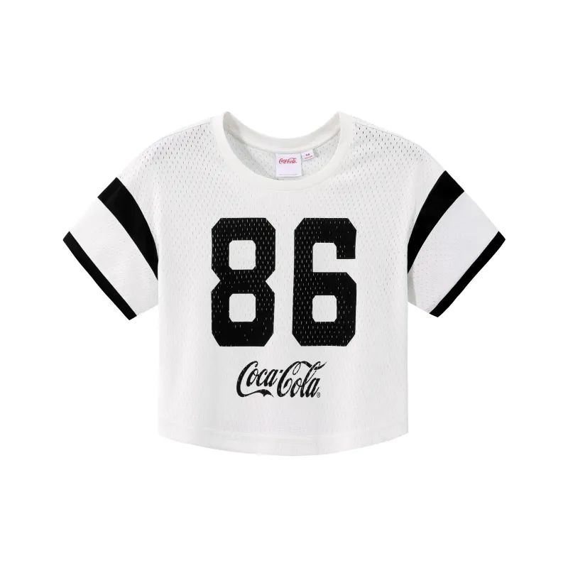 Coca Cola T Shirt Women's White-0