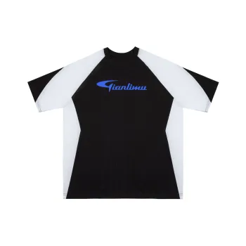 QIANLIMU T-Shirts Women's Black/White