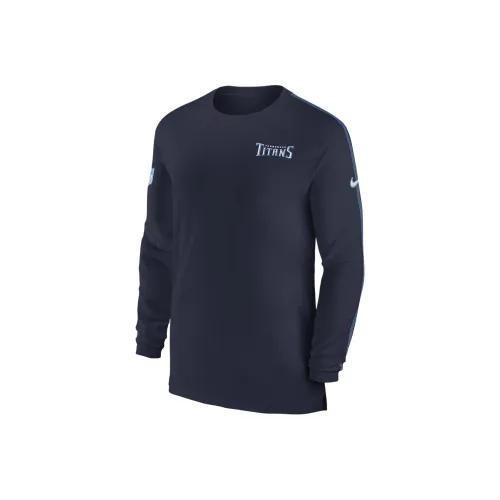 Nike Tennessee Titans Sideline Coach Men's Nike Dri FIT Nfl Long Sleeve Top