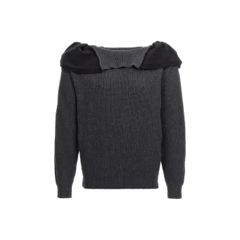Y/Project Zip Hooded Knitted Jumper