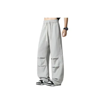 MARK WAFFLE Knitted Sweatpants Unisex