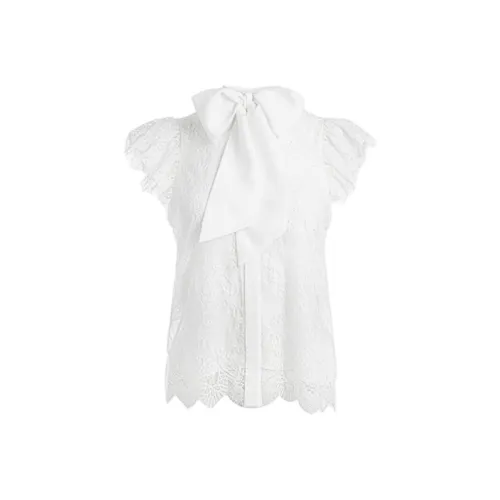 ALICE+OLIVIA SS24 Shirt Women's White