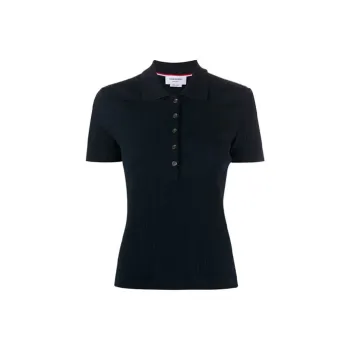 THOM BROWNE· Polo Shirt Women's Marine Blue