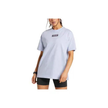 GYMSHARK BLOCK OVERSIZED T-SHIRT T-Shirt Women's Silver Lilac