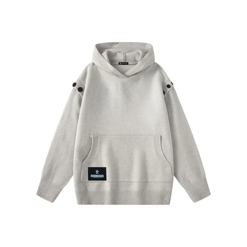 ROBINHOOD Sweater Unisex Light Gray-0