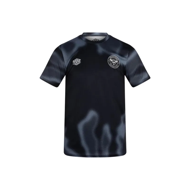 Umbro FW24 Soccer Jerseys Men's Black Gray Color-0