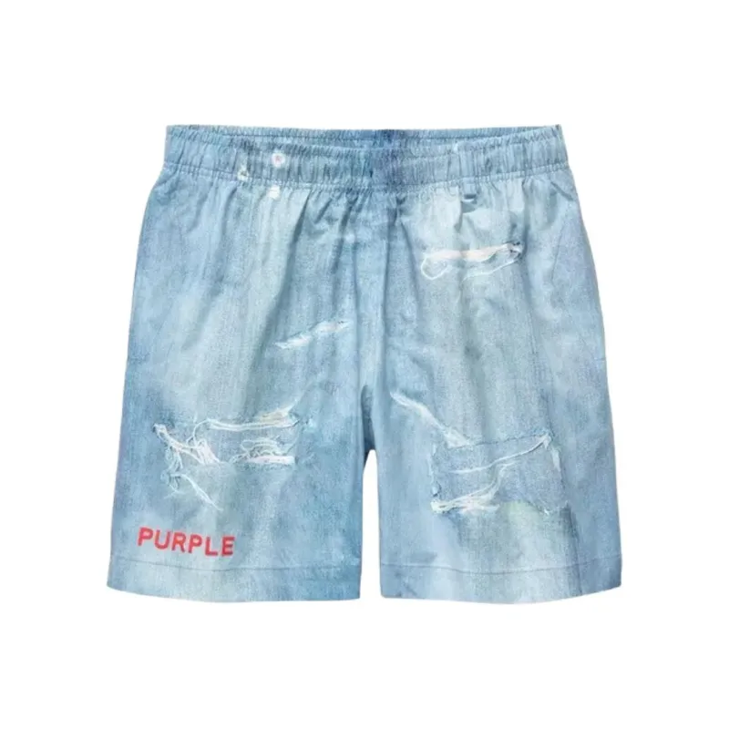 PURPLE BRAND All Round Short Water Print Shorts-0