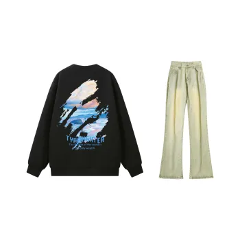 TYPERIGHTER Sweatshirt Set Unisex