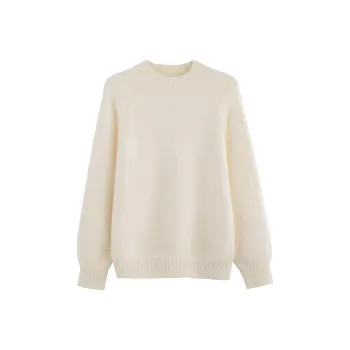 Tonlion Sweaters Women's Ecru