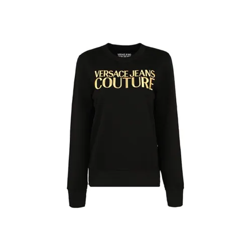 VERSACE JEANS COUTURE Sweatshirt Women's Black