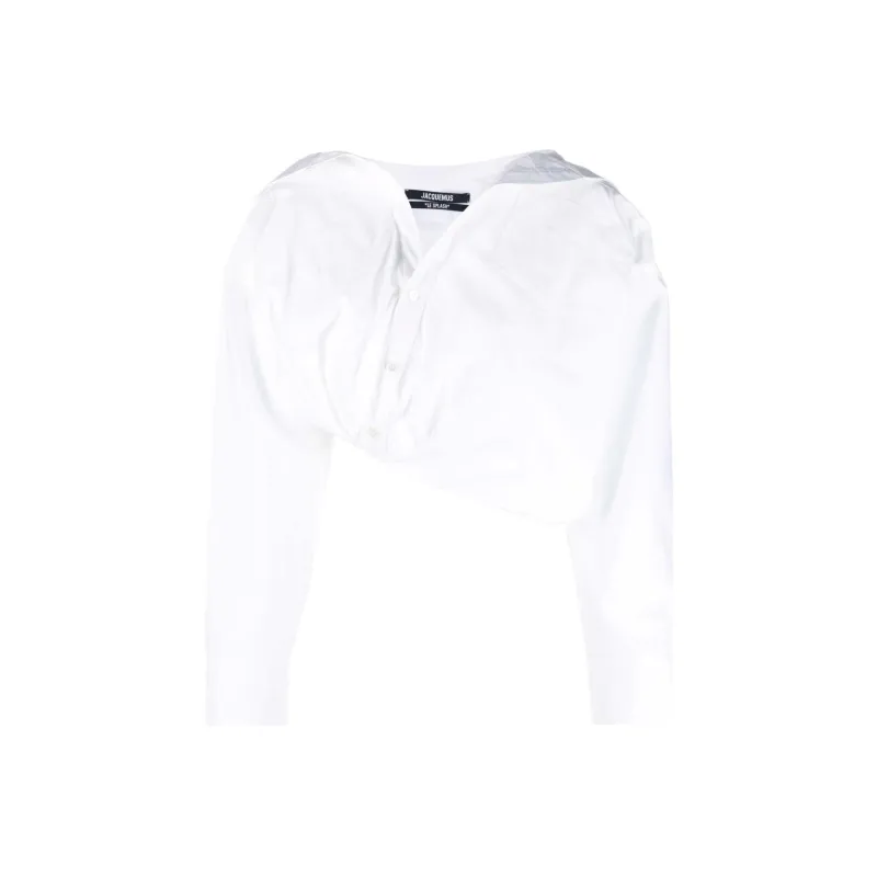 Jacquemus La Chemise Mejean 'White'-0