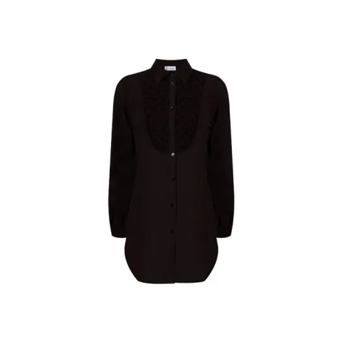 La Perla Cut Out detail Button up Shirt