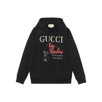 GUCCI Mad Cookies Embroidered Hoodie