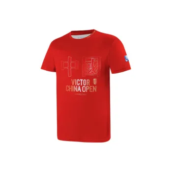 VICTOR Badminton Clothing Unisex Flame Red