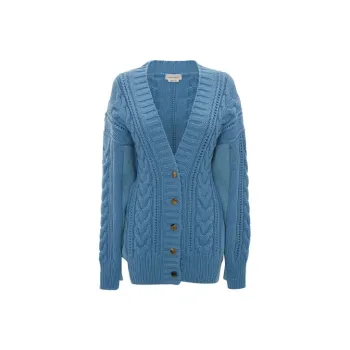 Alexander McQueen SS22 Knitwear Women's Blue