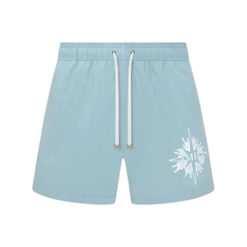 AMIRI Logo printed Swim Shorts-0