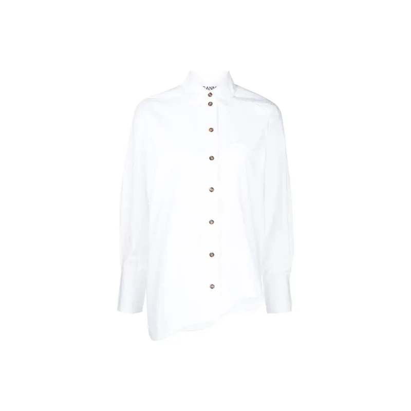 GANNI Shirts Women's White-0