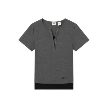 Levi's Regular T Shirt Women's Gray