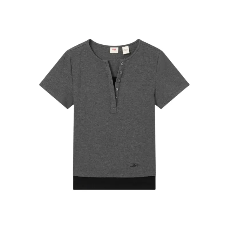 Levi's Regular T Shirt Women's Gray-0