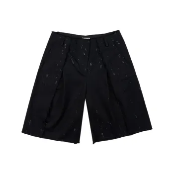 GOOD BAI Casual Shorts Unisex Black