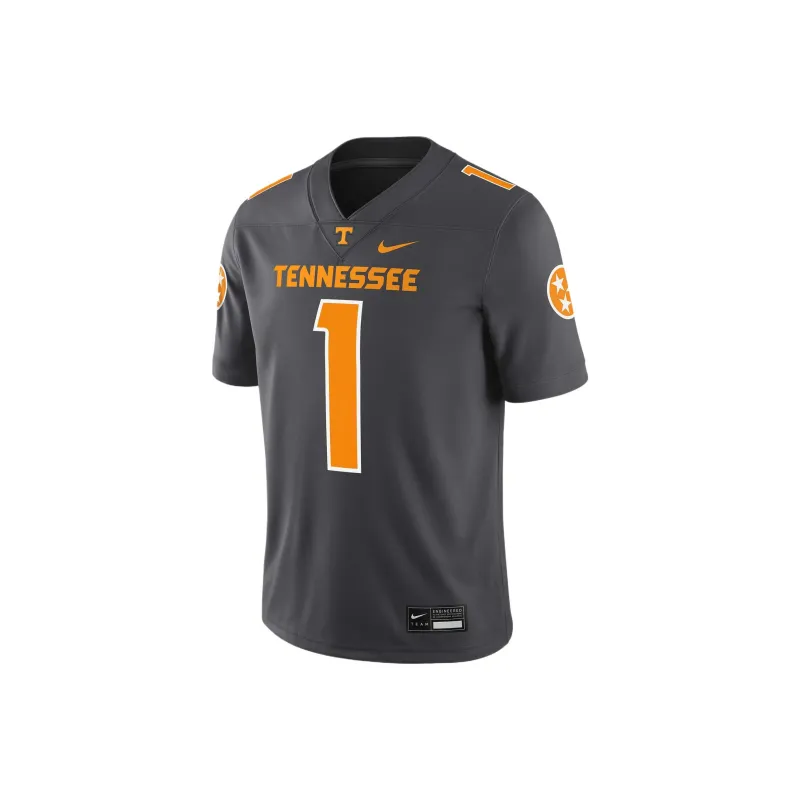 Nike Tennessee Volunteers Volunteer State Smokey Grey Men's Nike Dri FIT College Game Jersey-0
