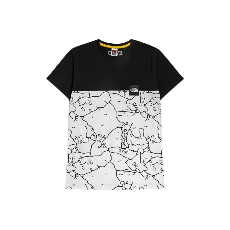 THE NORTH FACE T Shirt Women's Black White-0