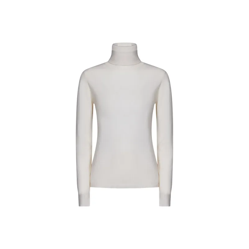 MaxMara Turtleneck Long Sleeved Knitted Jumper-0