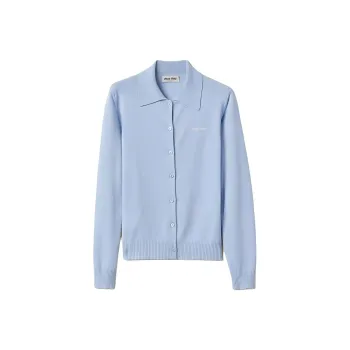 MIU MIU Knitwear Women's Light Blue