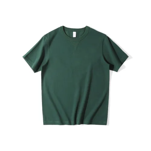 DNBH Loose Fit Casual Crew Neck Pullover Drop Shoulder Short Sleeved T Shirts Unisex