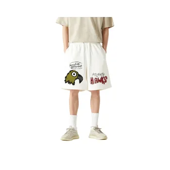 AFTER SCHOOL SPECIAL Casual Shorts Unisex White