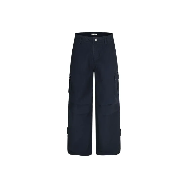 JASONWOOD Cargo Pants Unisex Navy Blue-0