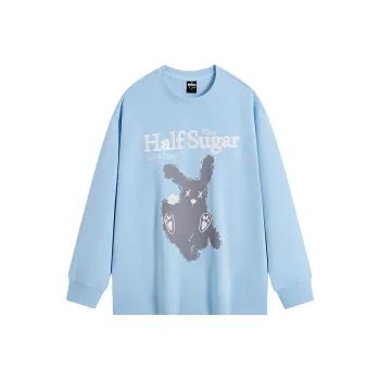 XTEP Semi sugar Series Sweatshirt Women's Cloud Dream Blue