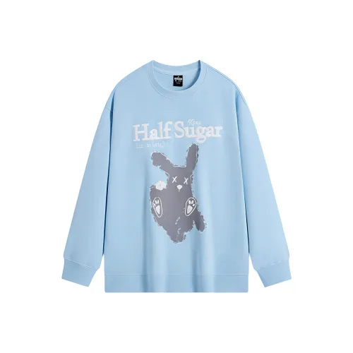 XTEP Semi sugar Series Sweatshirt Women's Cloud Dream Blue