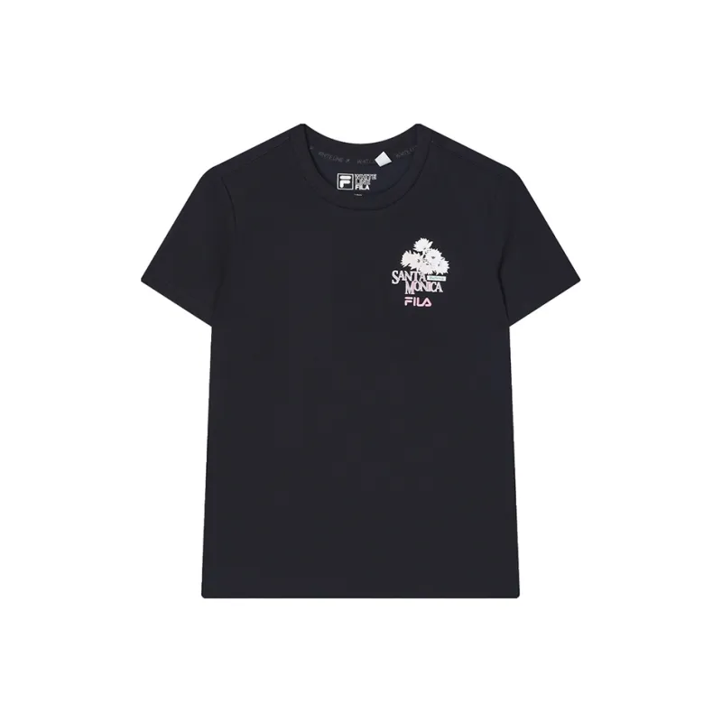 FILA Heritage Collection T Shirt Women's Legend Blue-0