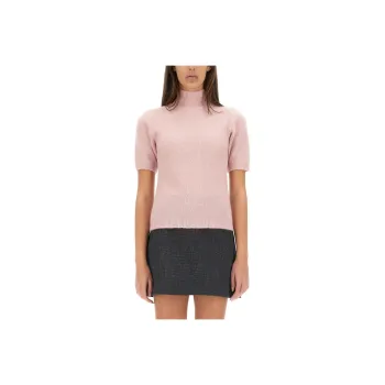 A.P.C High Neck Short Sleeved Jumper