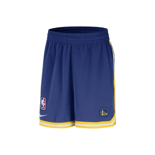 Nike DNADRI-FIT NBA Basketball Shorts Men's Lamp Grass Blue/Amarillo Yellow/White