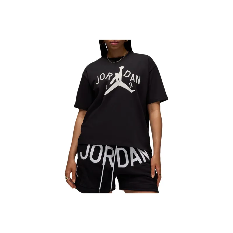 Jordan X Nina Chanel Abney T Shirt Black-0