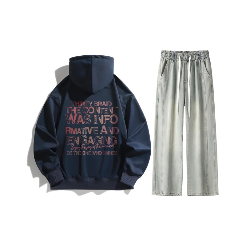 30BRAID Sweatshirt Sets Unisex-29