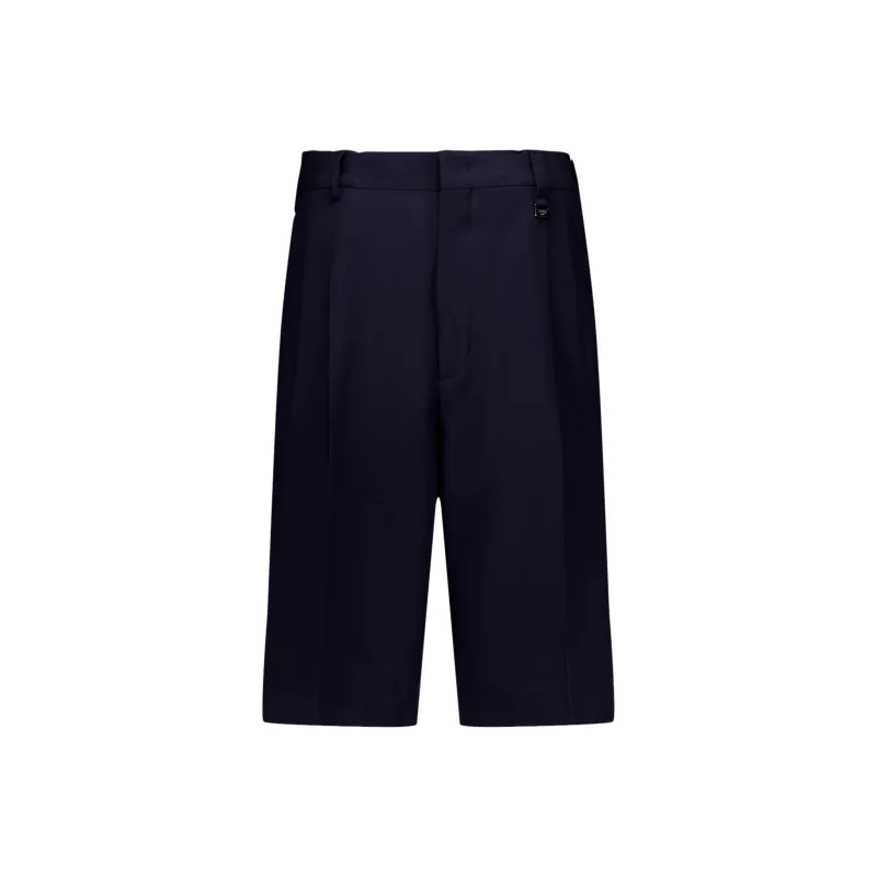 FENDI Pleat detail Short-0