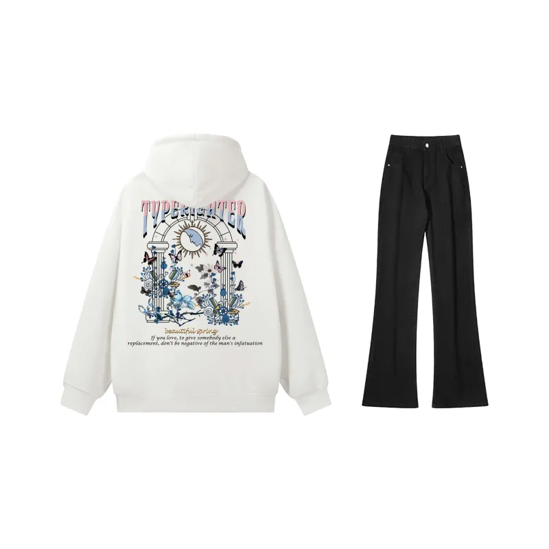TYPERIGHTER Sweatshirt Set Unisex-13