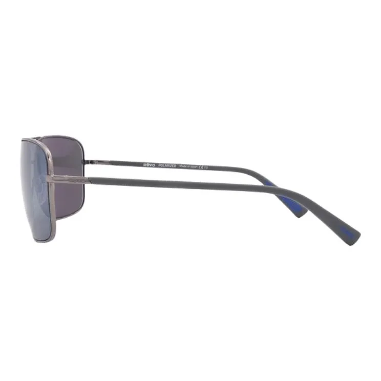 REVO Metal Aviator Sunglasses Unisex Silver-2