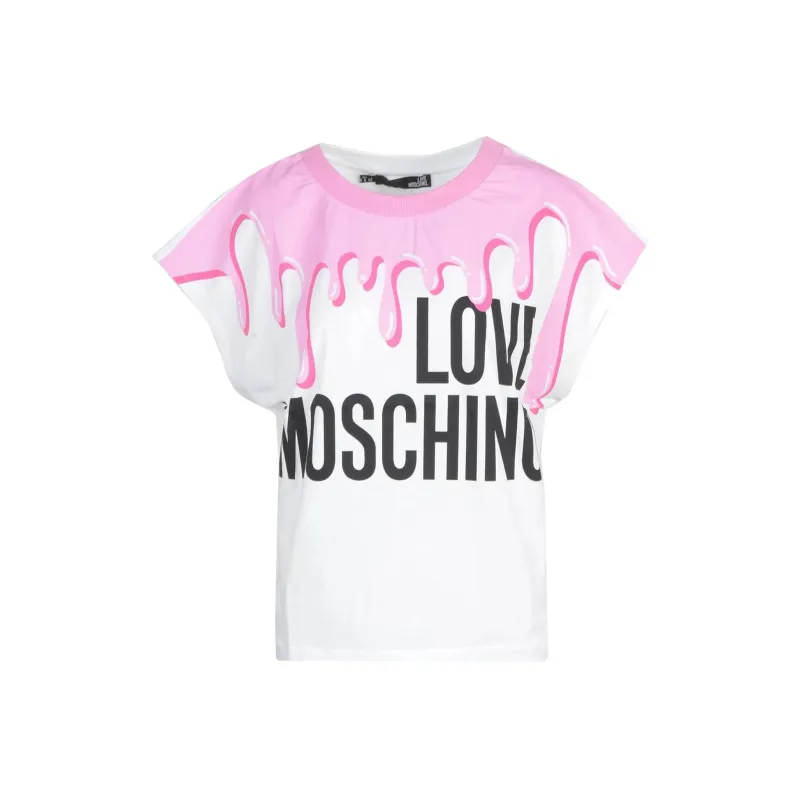 MOSCHINO T Shirts Women's Pink-0