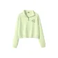 Fresh Bean Green (Free Brush Stroke Chest Logo)