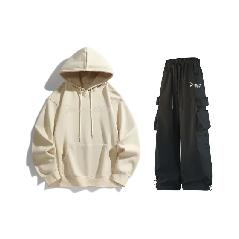 JEANSWEST CLUB x SHENGSIJUE LIANMINGKUAN Sweatshirt Set Unisex-14